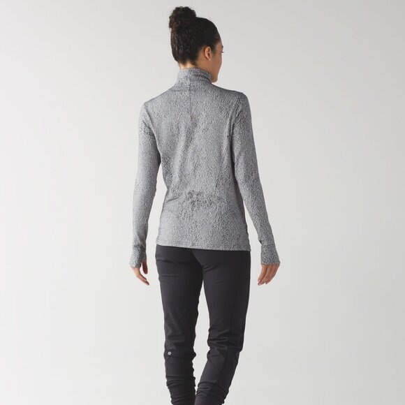 Lululemon Ready To Rulu Turtleneck In Running Luon Spray Jacquard Size 4 - Picture 2 of 8
